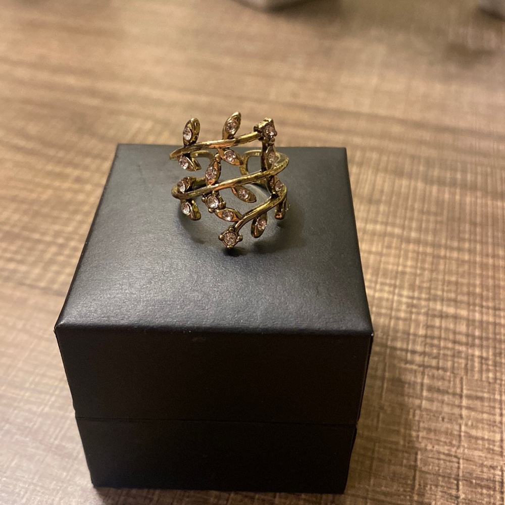Ring, no real gold or gems